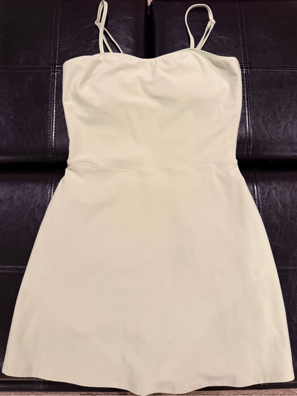 ALO Yoga Alosoft Courtside Tennis Dress Mint Green Size M
